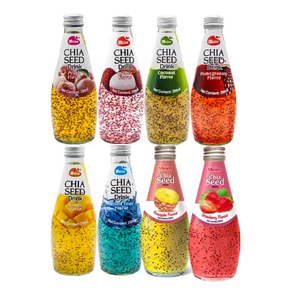 Thái Lan Nhập Khẩu 290ml meien chia Hạt giống uống hỗn hợp hương vị trái cây chia Hạt giống uống - Product Image 4