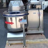 Mélangeur à spirale automatique commercial 130L/50kg, mélangeur à pâte électrique pour gâteaux, pain, farine, pétrin industriel, machine de boulangerie