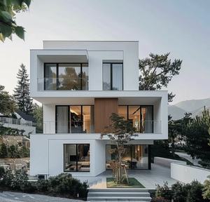 Chalet de lujo personalizado con característica impermeable, estructura de acero de calibre ligero de <span class=keywords><strong>Kerala</strong></span> prefabricada, tipo de producto - Product Image 5