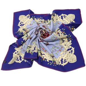 100% tinh khiết lụa vuông khăn cho phụ nữ tùy chỉnh logo và thiết kế kỹ thuật số in được của riêng bạn mô hình chiếc khăn - Product Image 2