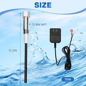 Thanh <span class=keywords><strong>anode</strong></span> được bảo hành 25 năm cho máy nước nóng 40-90 gallon loại bỏ mùi lưu huỳnh trứng thối 24 giờ sản phẩm kim loại - Product Image 3