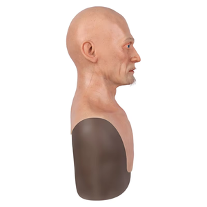 Máscara <span class=keywords><strong>de</strong></span> Cabeza <span class=keywords><strong>de</strong></span> Silicona Personalizada HLC, Máscara Facial Realista <span class=keywords><strong>de</strong></span> Hombre y <span class=keywords><strong>Mujer</strong></span>, Máscara <span class=keywords><strong>de</strong></span> Silicona para Cosplay, Fiestas <span class=keywords><strong>de</strong></span> Halloween - Product Image 6