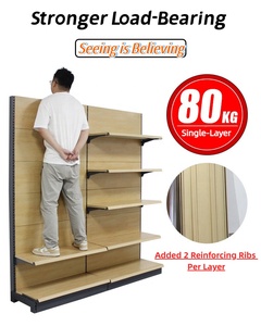 2026 Hot-sale <strong>Retail</strong> <strong>Shelves</strong> Grocery Store Gondola Supermarket <strong>Shelves</strong> Drug Store Chain Store Free Design <strong>Wall</strong> <strong>Shelves</strong> Rack - Product Image 2