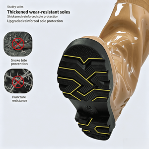 Jecool - <span class=keywords><strong>Vadeadores</strong></span> de PVC con Capucha y Botas Impermeables Integradas, 5000-10000 mm, Resistentes, <span class=keywords><strong>para</strong></span> Camarones/Camarones de Río/Peces - Product Image 4