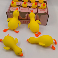 Jouet anti-stress en forme de canard à presser, plusieurs styles, jouet de décompression, jouet sensoriel, vente en gros