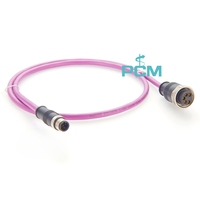 Câble adaptateur de cordon DeviceNet CAN Bus a Code 5 broches M12 à 7/8 5 broches Mini Change Trunk Connector Converter Cable