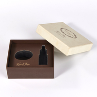Boîtes rigides avec couvercle et base, en papier texturé personnalisé, avec insert en EVA et feuille d'or, pour diffuseur de voiture