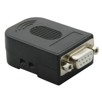 Adaptateur de bornier sans soudure DB9 mâle/femelle 9 broches de type vis industriel, connecteur DB9 pour l'automatisation et le contrôle industriel