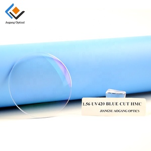 Venta al por mayor CR39 1,56 UV420 Precio de corte azul Lentes ópticas Lentes Anti <span class=keywords><strong>Blue</strong></span> Ray Gafas de visión única Lentes - Product Image 4