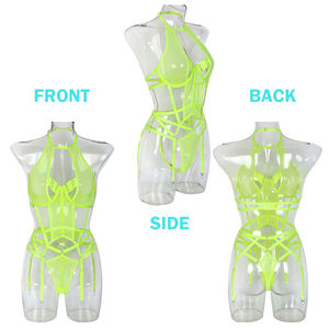 Ladies <strong>Nighty</strong> Sexy See Through Lenceria Para Mujer <strong>Baby</strong> <strong>Doll</strong> Ensemble Nuisette Babydoll Lingerie - Product Image 4