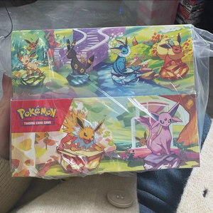 Pokémon TCG Scarlet & Violet Prismatic Evolutions Mini Tin Display Box Eeveelutions Tarjetas Coleccionables - Product Image 2