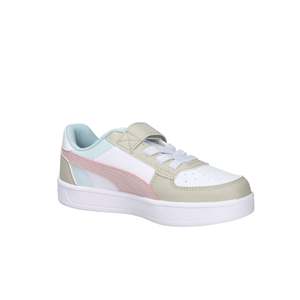Zapatillas Puma para Niña, Blancas y Rosas, con Cierre de Velcro, Estilo Deportivo - Product Image 6