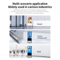 Pantalla Digital de Señalización Tipo A de 32, 43, 49 y 55 Pulgadas, Kiosco de Alta Definición y Brillo para Publicidad en Interiores, Ideal para Comercios y Vestíbulos