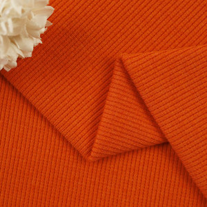 Tela de punto acanalado 2x2 de poliviscosa y spandex 30S, 130 cm de ancho, 230 g/m², alta elasticidad, para camisetas y ropa casual. - Product Image 6