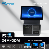 Terminal Punto de Venta (TPV) con Pantalla de 11.6 Pulgadas, Sistema POS Todo en Uno con Windows, Caja Registradora