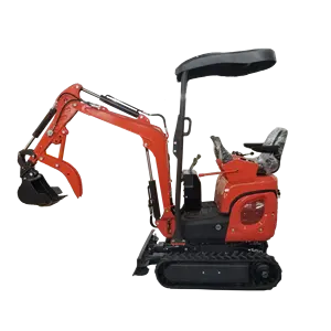 Chinese Rhinoceros XN12-9 mini excavator with free bucket 1.2 ton small digger for home and garden use