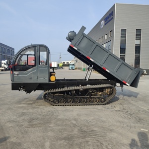 Véhicule de transport sur chenilles de 8 tonnes avec fonction d'auto-déchargement hydraulique, adapté à tous les terrains - Product Image 6