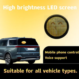 Nouvelle lampe de panneau LED ronde pour taxi, camion, voiture avec matrice RGB, étanche IP64, contrôle par application pour panneau publicitaire - Product Image 2