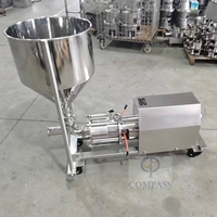 Pompa pencampur homegenizer geser tinggi sanitasi baja tahan karat untuk Mixer High Shear krim kosmetik kosmetik