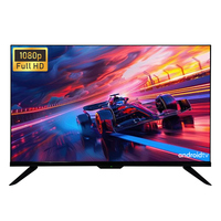 Televisor LED Inteligente FHD 4K de 32 42 43 49 50 55 Pulgadas, Sin Marco, 1080P, Gran Oferta, Televisión LED y LCD