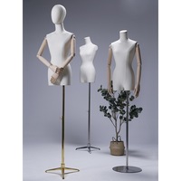 Mannequin femme de luxe en plastique, demi-corps, nouveauté