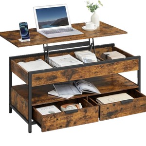 Cross-border multi-functional floor-standing coffee <b>table</b>, home indoor living room large capacity storage coffee <b>table</b>, simple - Product Image 5