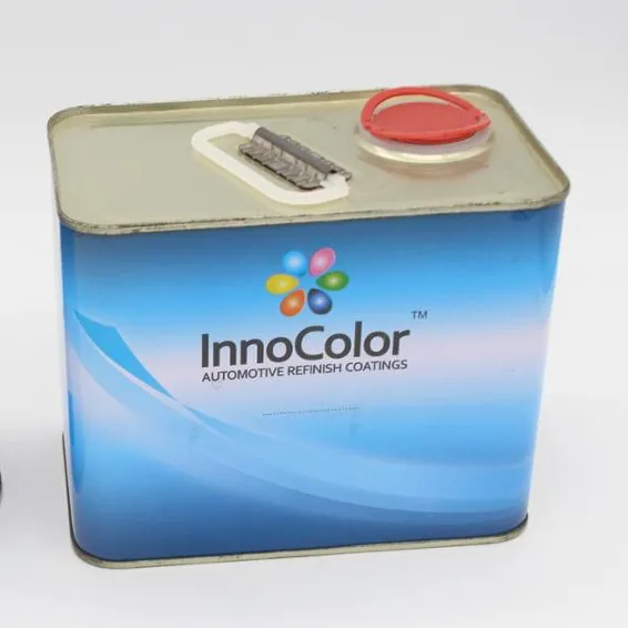 Innocolor son kat boyası serisi plastik astar için uygun PP, ABS, PA veya PVC plastik yüzeyler