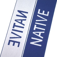 Bande élastique large en nylon jacquard personnalisée pour sous-vêtements de sport et boxers