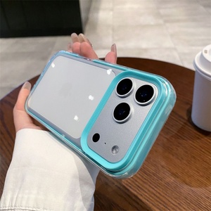 เคสโทรศัพท์แบบกำหนดเอง 3 in 1 สีลูกกวาด TPU PC สำหรับ iPhone 17 Air 16 15 14 13 12 11 Pro Max X XS XR 7 8 Plus - Product Image 4