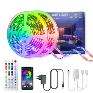 12V trang trí nội thất 15m SMD 5050 18led/M đèn Dải thông minh cho thương mại điện tử Nga - Product Image 2