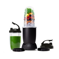 1200W 6-blads smoothieblender voor het crushen van ijs, geschikt voor huishoudelijk & hotelgebruik, ondersteuning voor Duits.
