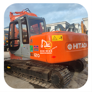 Original <b>Paint</b> Second-<b>hand</b> HITACHI EX120 Crawler Excavator 63kw Power 0.53m³ Bucket Capacity For Construction ZX55 ZX60 ZX120 - Product Image 1
