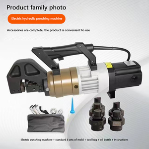 Axion SNMHP-32 Elektrische Hydraulische Stansmachine voor RVS platen, Draagbaar, 220V/110V, 1500W, 17-30,5mm gatgereedschap - Product Image 5
