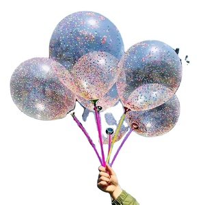 <span class=keywords><strong>Ballon</strong></span> transparent de 12 pouces ballons <span class=keywords><strong>à</strong></span> bulles magiques colorés <span class=keywords><strong>ballon</strong></span> en latex clair rempli de confettis en mousse <span class=keywords><strong>à</strong></span> <span class=keywords><strong>l</strong></span>'<span class=keywords><strong>intérieur</strong></span> pour jouets pour enfants - Product Image 1