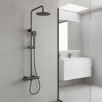 Fournisseur chinois de colonnes de douche murales modernes et faciles à nettoyer, pour salle de bain de luxe