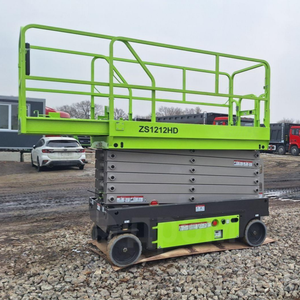 Plataforma Elevadora de Tijera Eléctrica ZS1212HDS ZS1212HDS-Li, Capacidad de 350 kg, Altura de 13.8 m, para Uso Industrial, Gran Venta en Europa - Product Image 4