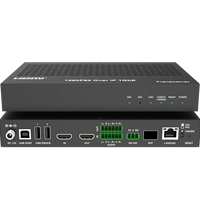 Encodeur-Décodeur HDMI H264 H265 4K30 1080P60 AV sur IP avec encodage couleur 4:2:2, multivue 16 fenêtres, fonction de roaming et de fusion vidéo