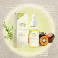 Huile capillaire réparatrice anti-chute de cheveux biologique pure à étiquette privée pour la croissance des cheveux, végane, sans cruauté, à la rosemaine et à l'huile d'olive