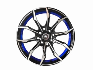 I cerchi per <span class=keywords><strong>auto</strong></span> in lega di alluminio da 14 pollici 15 pollici con anello interno nero lucido possono essere personalizzati con ruote forgiate da 17-22 pollici - Product Image 2