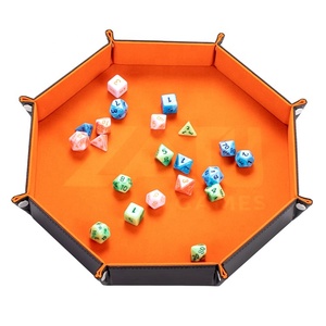 Plateau à dés roulant pliable pour donjons et dragons octogonaux <span class=keywords><strong>Top</strong></span> Fashion pour le stockage des dés - Product Image 5