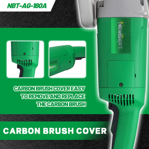 NewBeat <span class=keywords><strong>7</strong></span> pulgadas 2000W Mini <span class=keywords><strong>amoladora</strong></span> eléctrica Juego de herramientas Amoladoras angulares de servicio pesado con cable manual Corte - Product Image 5