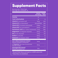 Poudre de glycinate de magnésium avec étiquette personnalisée Calm Mix pour boisson sans sucre pour supplément Relax & Focus
