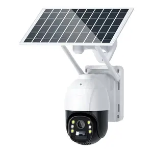 C2480WP-30JW Solar Panel Supply And Battery Power Supply Night OWL Security Camera System