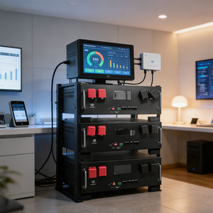 แบตเตอรี่ลิเธียมไอออนคุณภาพสูงแบบแร็ค Lifepo4 ความจุ 15 กิโลวัตต์ชั่วโมง 51.2 โวลต์ 280 แอมป์ชั่วโมง พร้อมระบบปรับสมดุลอัตโนมัติ - Product Image 6