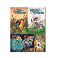 Libros Infantiles de Cuentos en Inglés con Ilustraciones, Encuadernación Perfecta, Tapa Blanda, Historias Clásicas de Cómics, Divertidos y Humorísticos, Material de Papel, Varios Precios por Set