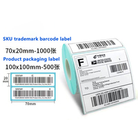 Caja exterior marca producto SKU identificación código de barras Número de serie seguimiento código QR almacén inventario embalaje etiqueta adhesiva