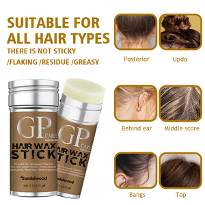GOIPLE cera de pelo roto Slick Stick Control Flyaway Gel pelucas borde acabado sólido estilo pomada para Bang textura suavizante Frizz - Product Image 3
