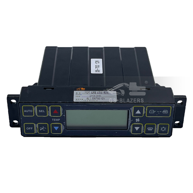 Excavator Accessories for Longkin 225 XCMG 825 Liugong DS900/24V air Conditioning Panel Switch Controller