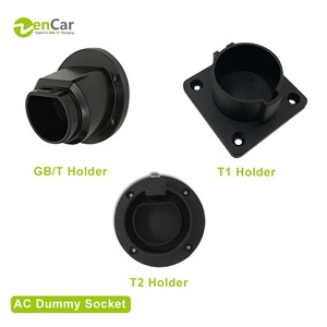 Iec62196 Type 2 Ev Oplaadstekker Houder J1772 Type 1 Dummy Stopcontact Gb/T Kabel Holster Van Ac Ev Lader - Product Image 1