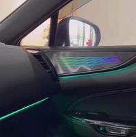 Kit d'éclairage LED d'ambiance dynamique 64 couleurs pour l'intérieur de voiture Lexus NX 250 350 350H 2022-2025 – Accessoires de mise à niveau
